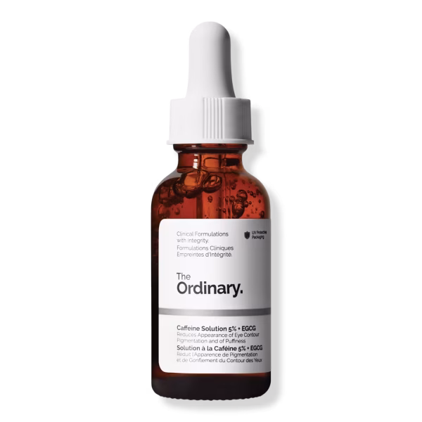 The Ordinary Caffeine Solution 5% + EGCG Depuffing Eye Serum for Dark Circles 1.0 oz Item #3177