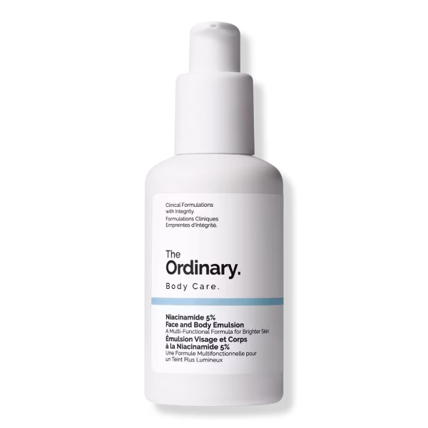 The Ordinary Niacinamide 5% Face and Body Emulsion for Dark Spots & Uneven Tone Item #3190