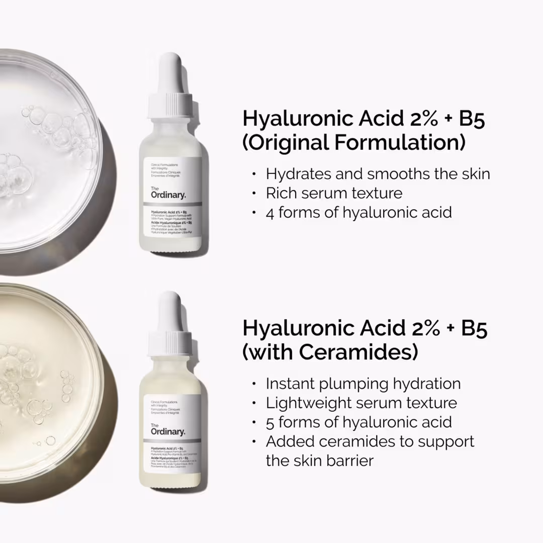 The Ordinary Hyaluronic Acid 2% + B5 Hydrating Serum with Ceramides Item #3176 - Image 5