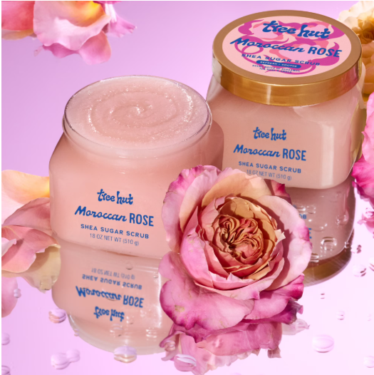 Tree Hut Shea Sugar Scrub Moroccan Rose, 18oz Item #3147 - Image 5